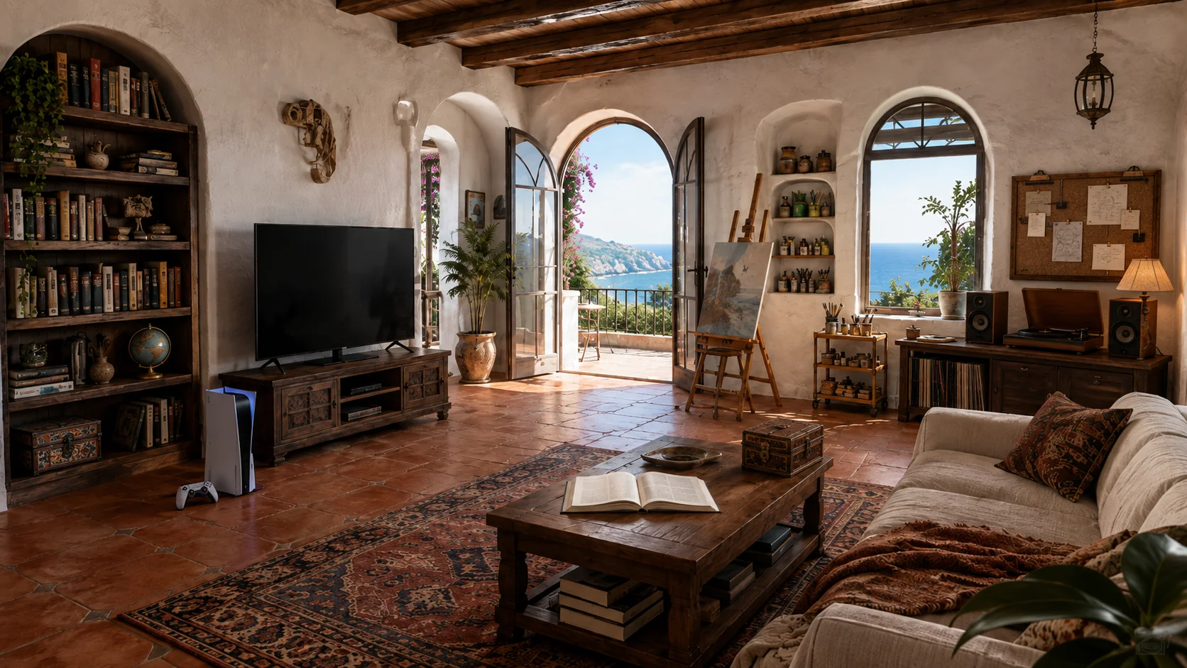 Azure Atelier recreation room