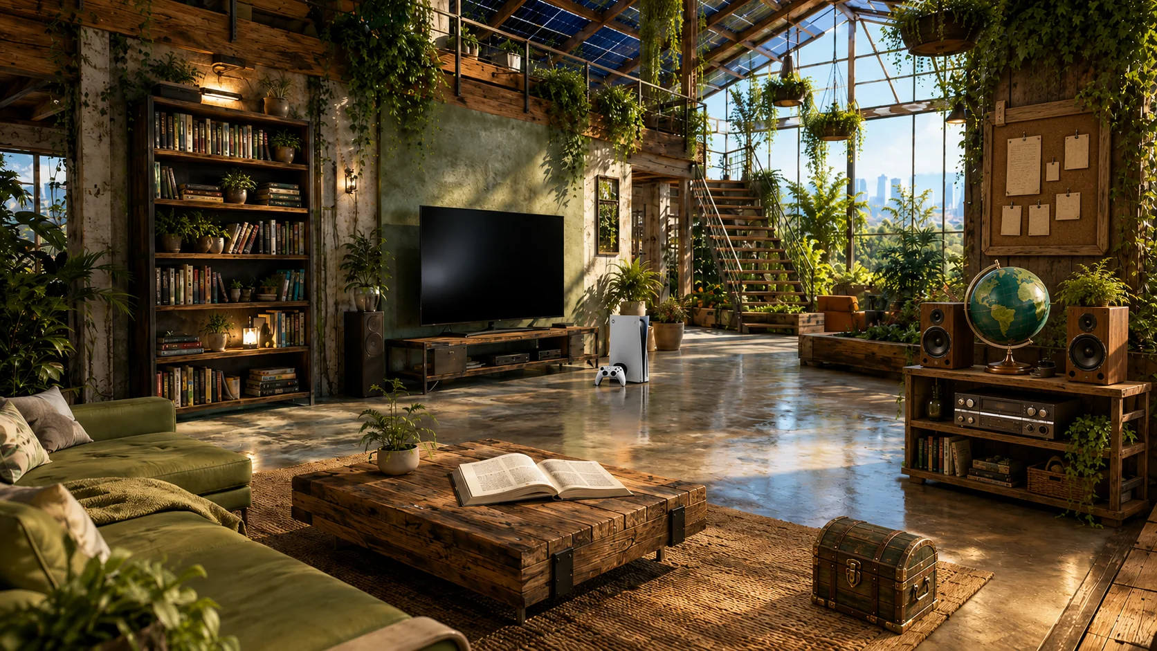 Verdant Loft recreation room